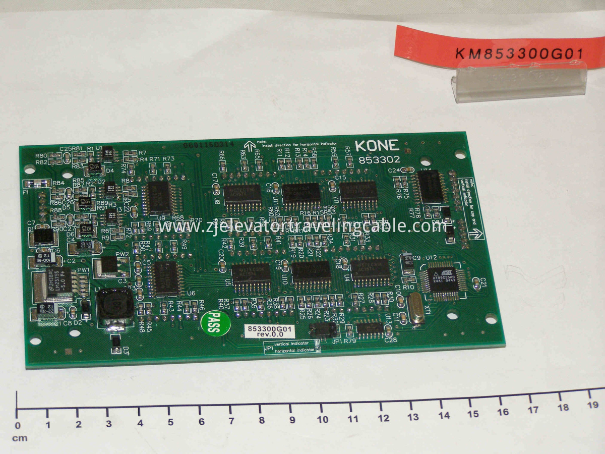 KONE Lift Red Color Dot Matrix Display Board KM853320G01